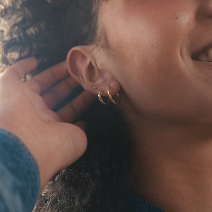 14k Maude Hoop Earrings