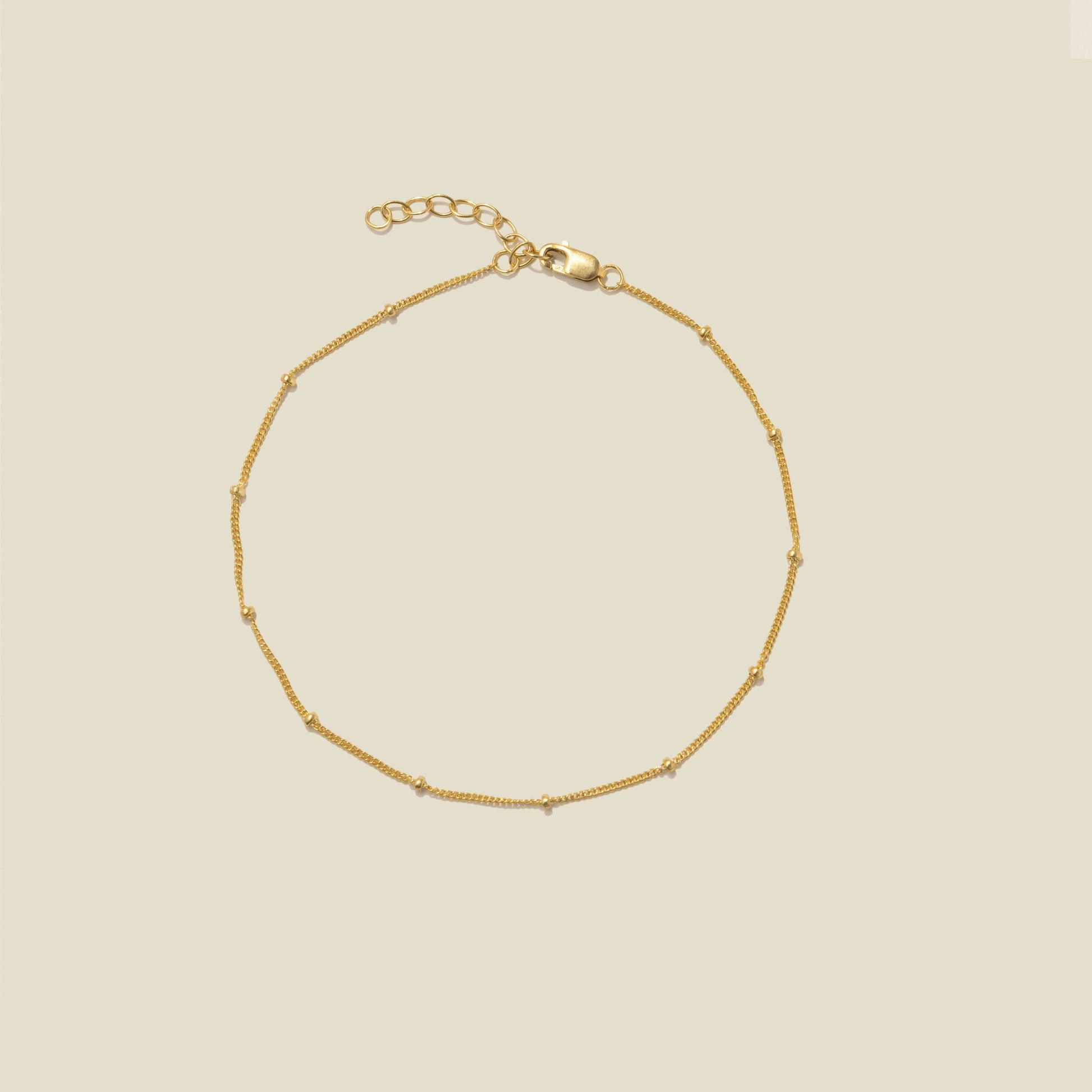 Satellite Chain Anklet Gold Filled / 8" Anklet