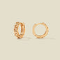 Scorpio Huggie Hoop Earrings Gold Vermeil Earring
