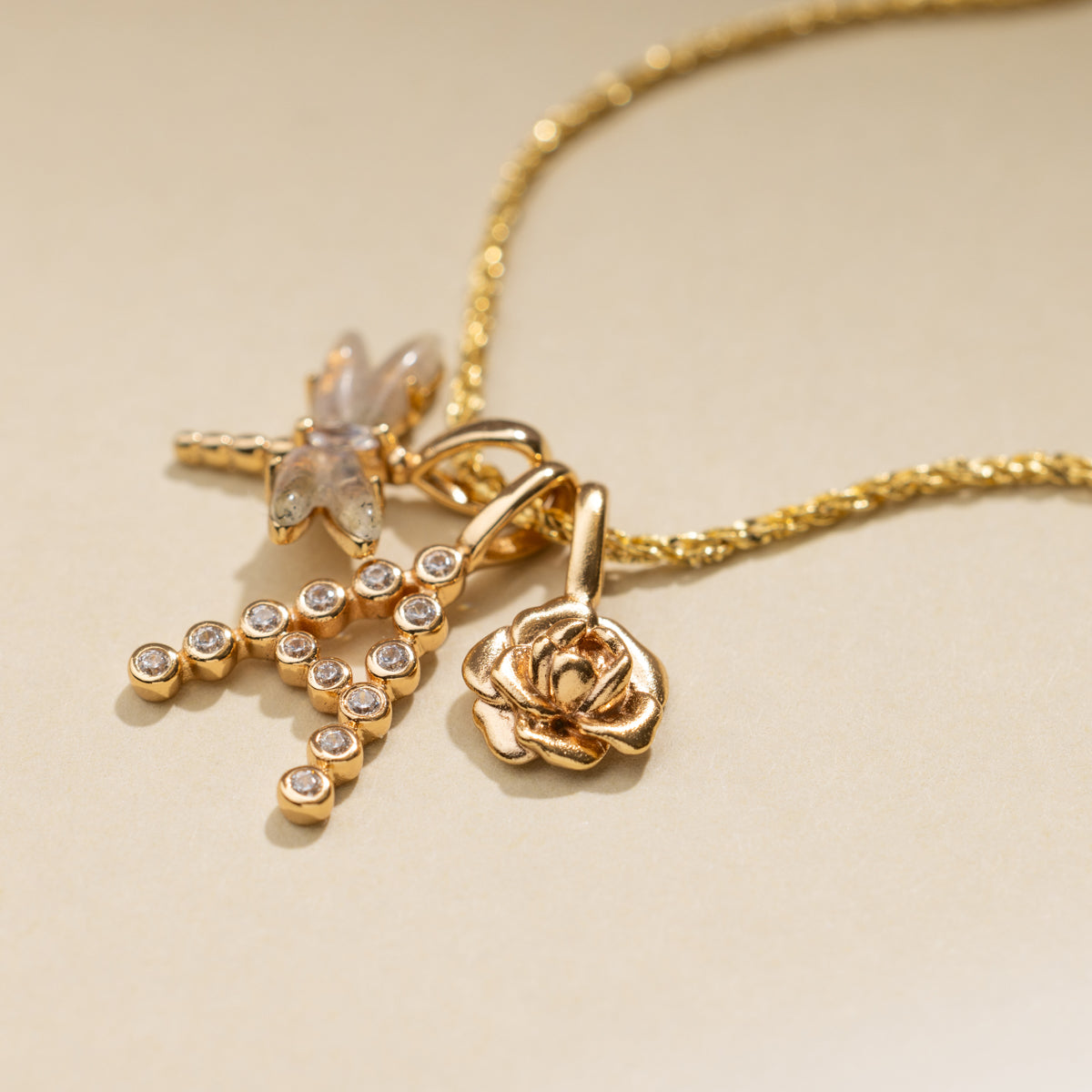 September Birth Flower Charm
