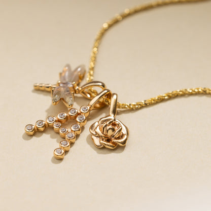 September Birth Flower Charm