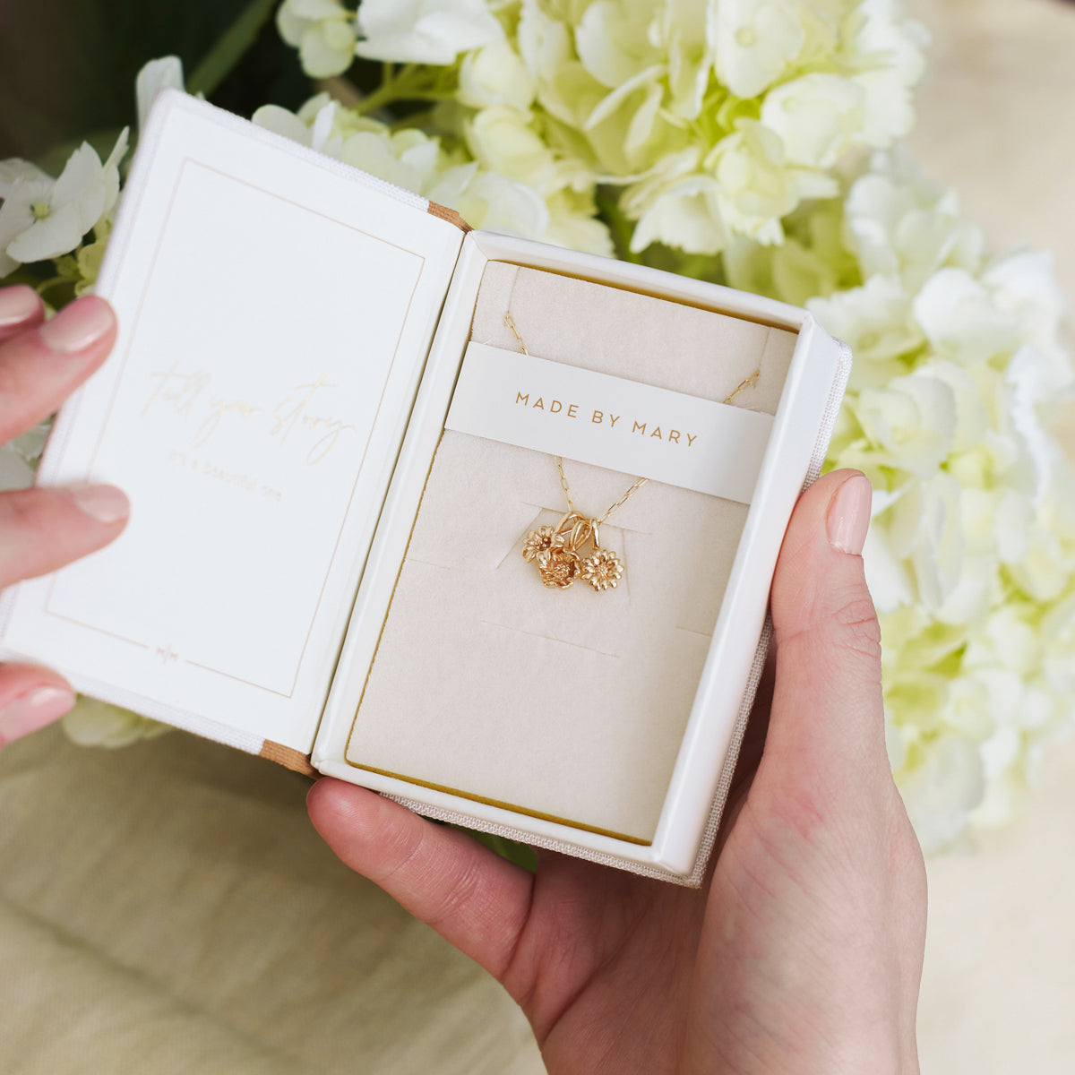 September Birth Flower Charm