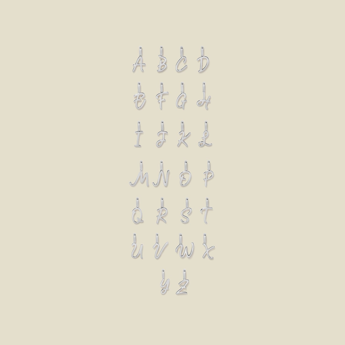 Script Initial J Charm