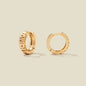 Taurus Huggie Hoop Earrings Gold Vermeil Earring
