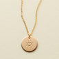 Wonder Disc Necklace Gold Filled / Sun / 16"-18" Necklace