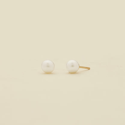 Pearl Stud Earrings