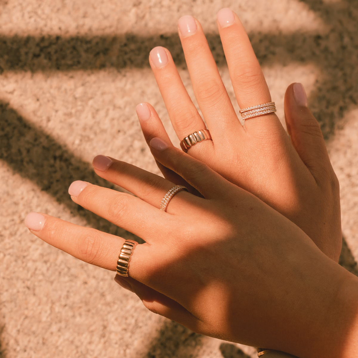 Luxe Stacking Band Ring
