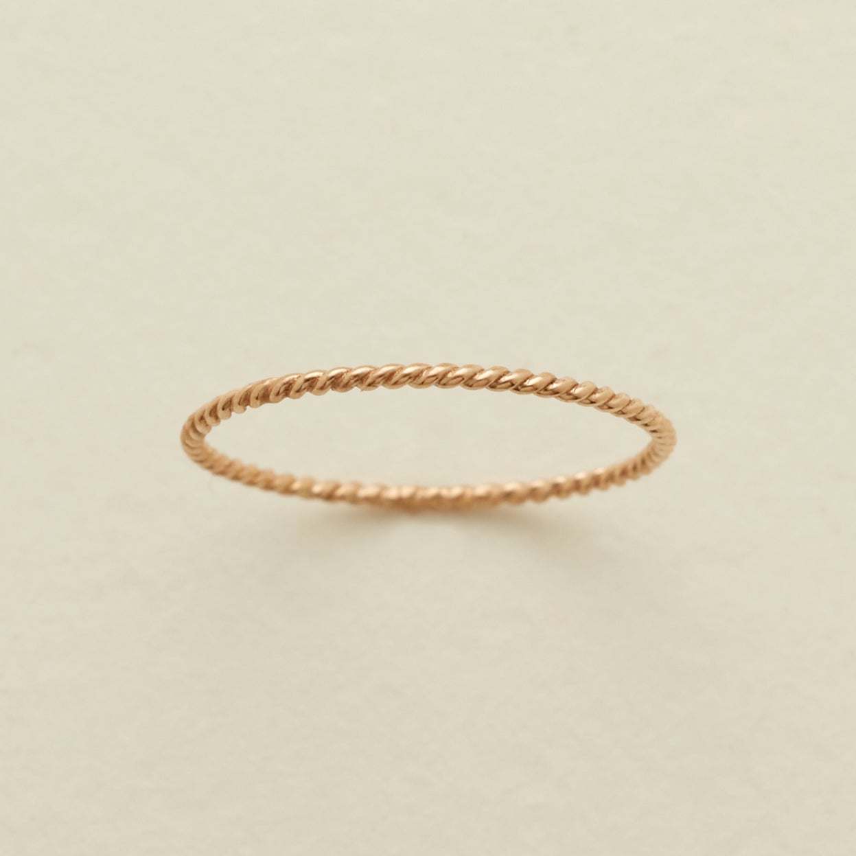 Braided Stacking Ring