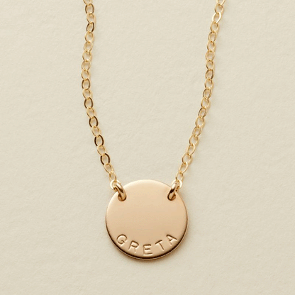 Mini Zola Disc Necklace