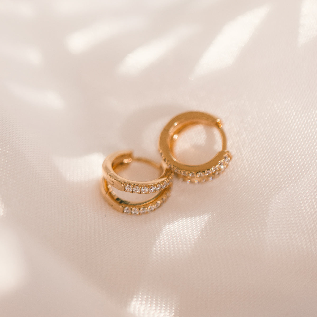 CZ Split Hoops
