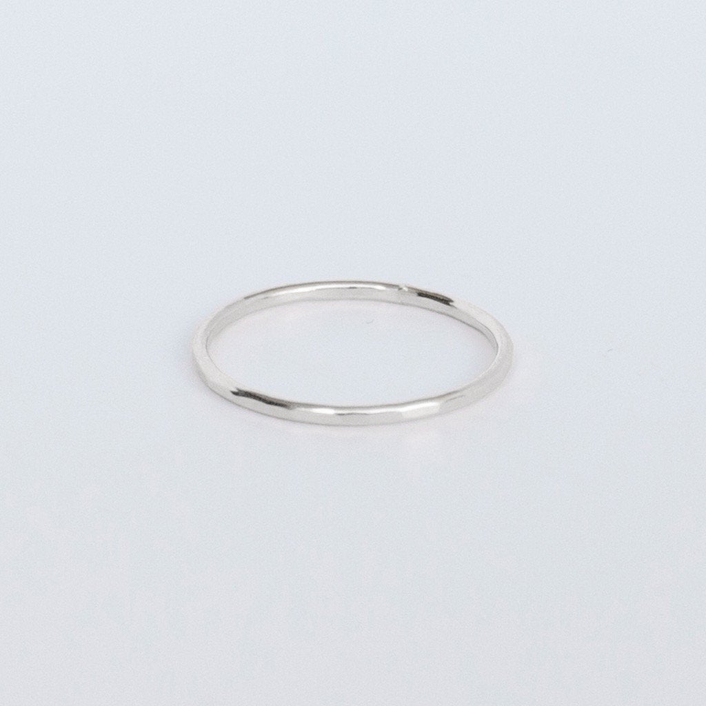 Hammered Stacking Ring