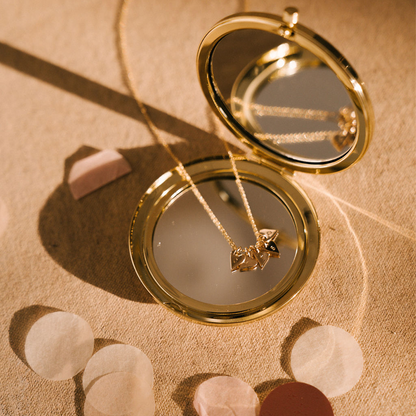Mini Sweetheart Initial Necklace